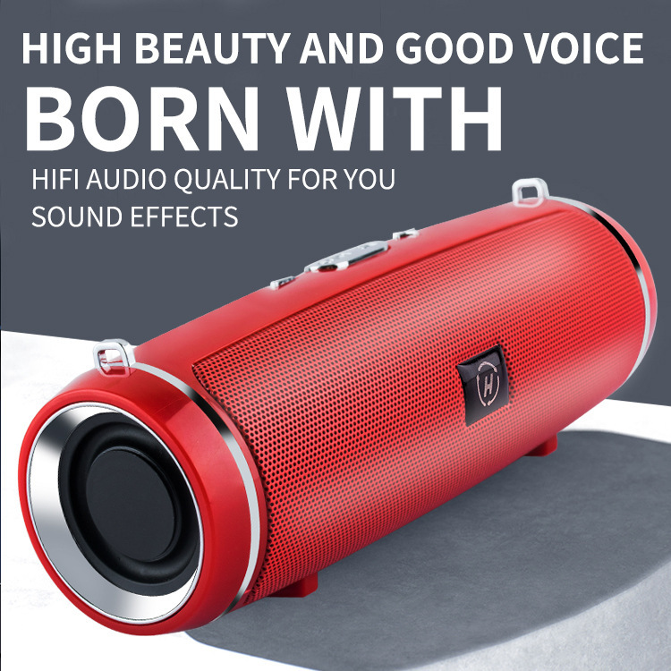 Cross-Border E-Commerce Hot-Selling Bluetooth Speaker Electroplated Mini2+ Portable Radio Outdoor Wireless Bluetooth Speaker with Card Slot
