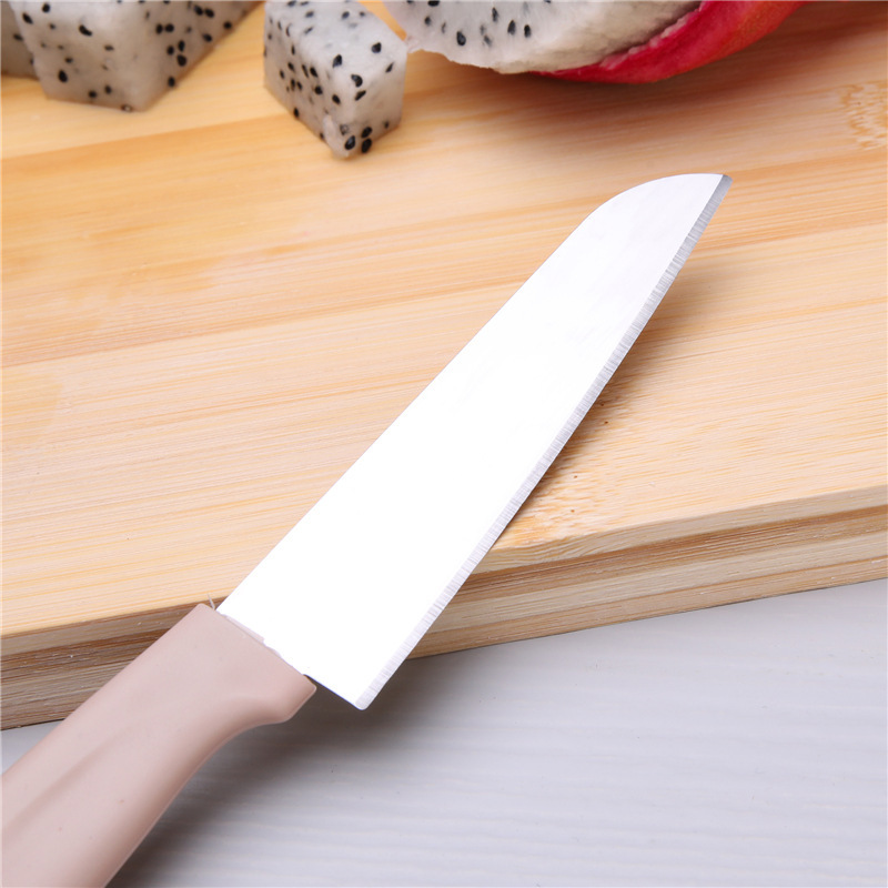 Cuchillo de fruta de acero inoxidable para el hogar melón y pelador de frutas plegable conveniente raspador portátil cortador de melón multifunción