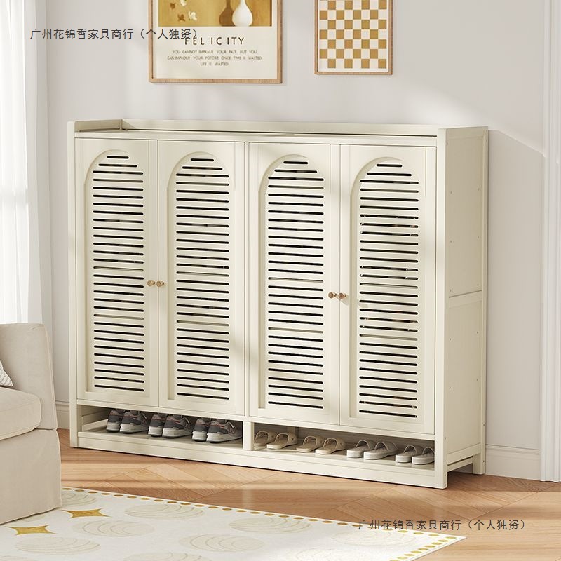 Household Shoe Rack Door Shoe Cabinet Entry Large Capacity Indoor Shoe Rack Dustproof Multi-Layer New Simple Storage Entrance