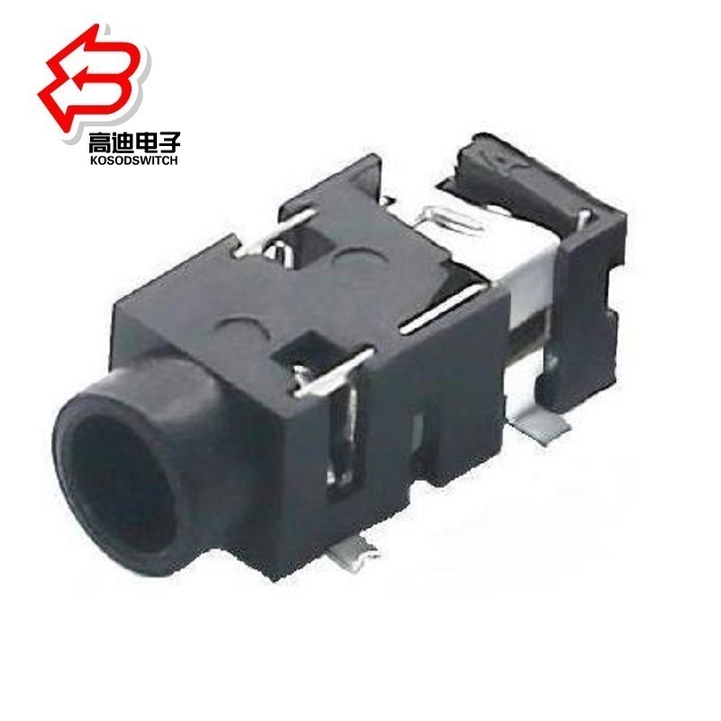 迷你贴片3.5耳机插座 贴片3.5音频母座四脚 贴片3.5音频插座4脚