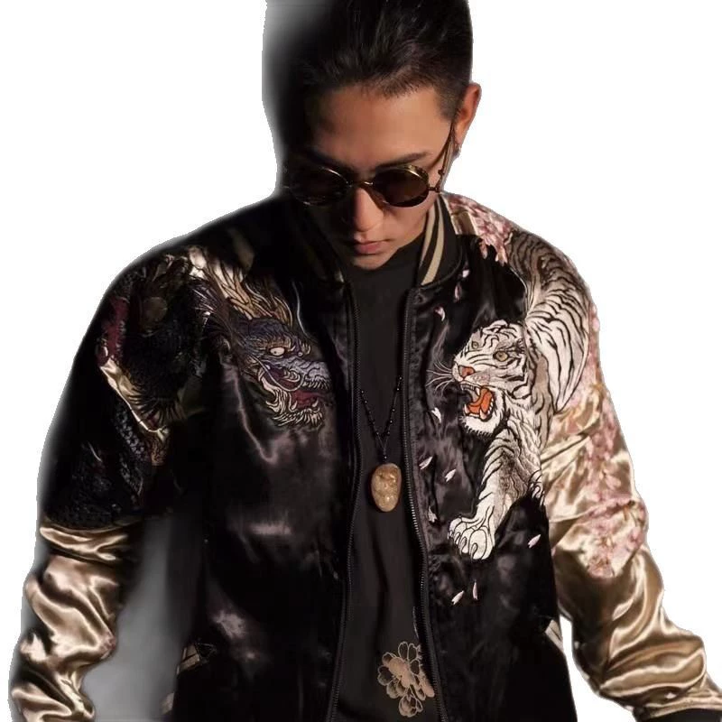 Autumn Thin Jacket, Korean Style Oversize, Black Casual Bomber