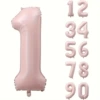 OPP, 40 дюймов, розовый, цифра 1