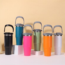 ˫��������30oz������304����ֱ��±���ձ�Я�������ܱ�������