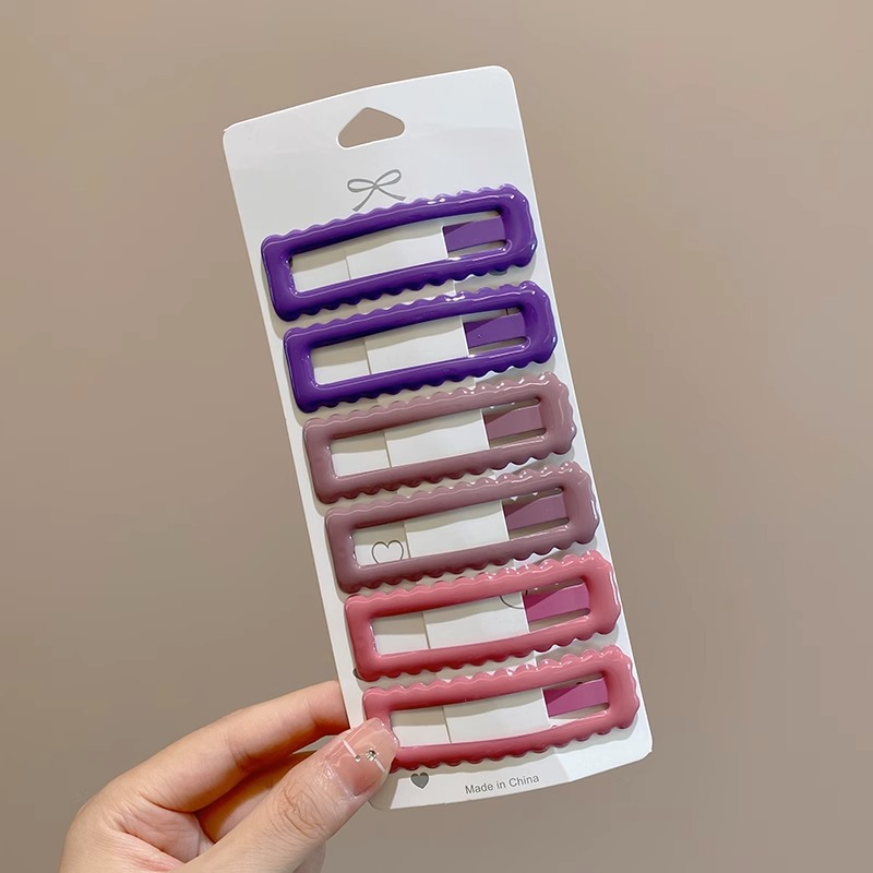 Pinza bb de color dopamina para niños cabello roto estrella de cinco puntas horquilla para niñas que no lastima el cabello, pinza para el cabello con flequillo para bebés, accesorios para el cabello lindos