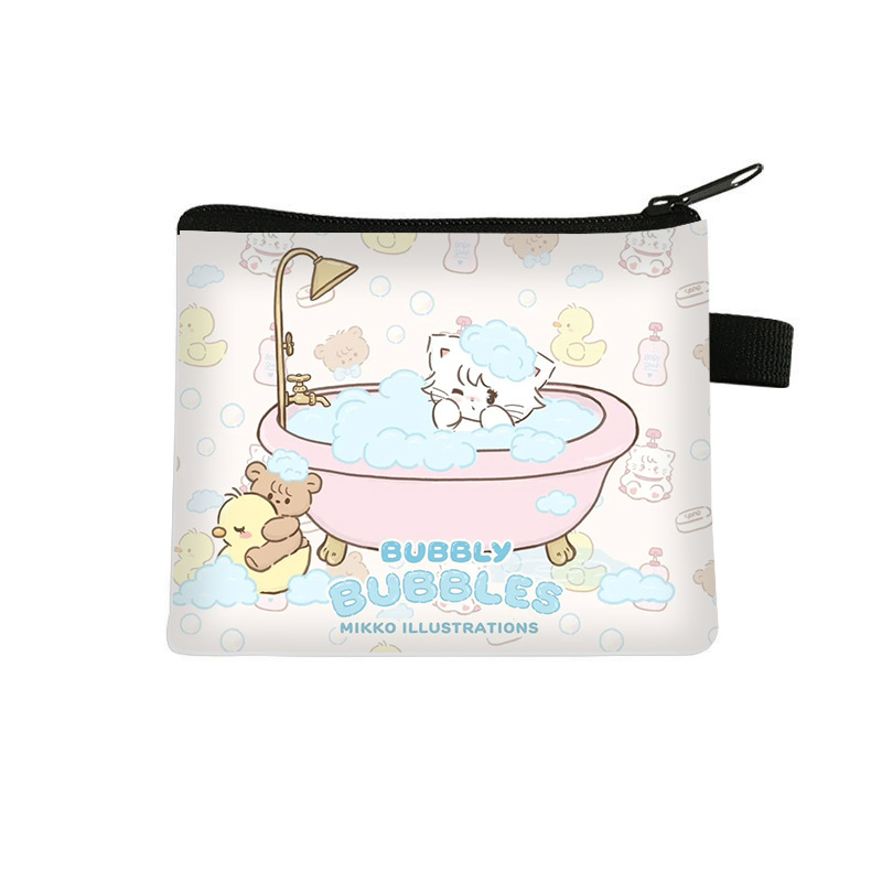 国境を越えたmikkoブランドの小銭入れ、子供用ショートミニバッグ、キュートな小型バッグ、学生向け大容量収納キーバッグ、卸売