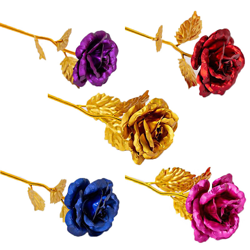 60g Weight rose flower Event & Party Supplies 1 Piece Quantity Daily, Party, Date Occasion Plastic flowers Material Valentine'S Day Festival Colorful Pattern Sweet Style Sweet Colorful Plastic Flowers Artificial Flowers 9