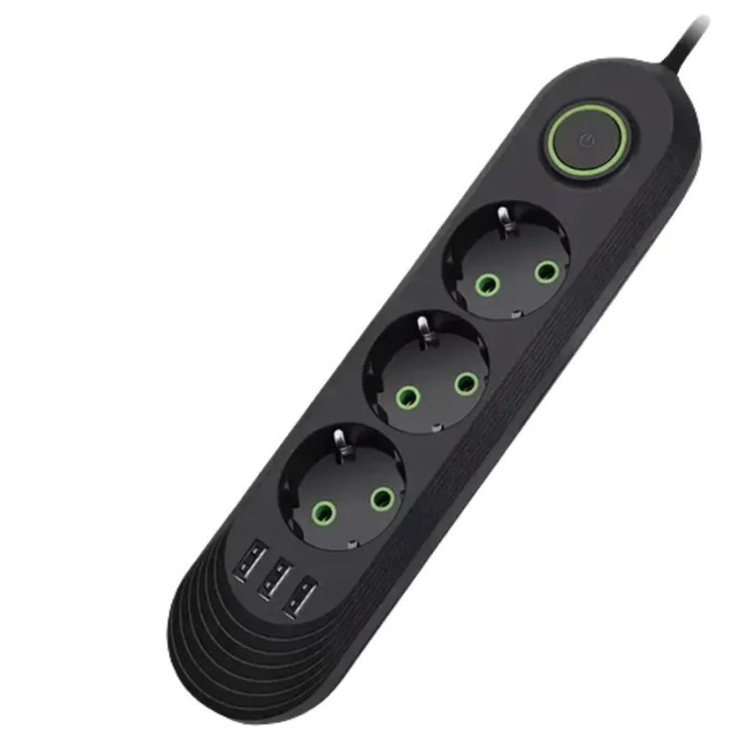 Ventas en caliente de Rusia enchufe europeo comercio exterior cable de extensión de alimentación USB enchufe transfronterizo al por mayor