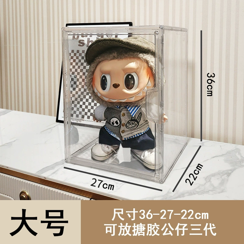 Plush doll, toy, storage system, stand, dust cover