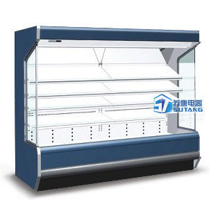 供应超市风幕柜商用冷柜冷藏柜 敞开式冷柜立风柜冷藏展示柜09s3