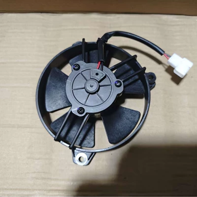 Off-Road Motorcycle Radiator Cooling Fan, Special Cooling Fan for Water-Cooled Engine Radiator, Waterproof Electronic Fan (Fan)