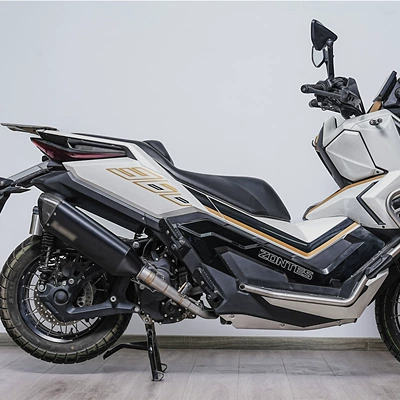 Shengshi 368G 2024 model motorcycle: Motorcycle exhaust pipe