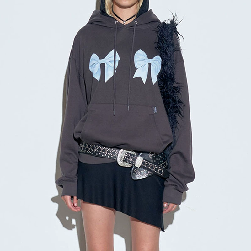 (Cross-border trading), hoody with bow, sweatshirt