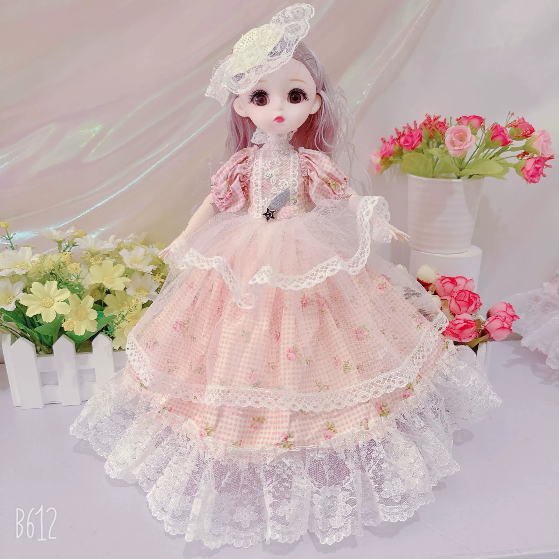 Умная кукла, музыкальная игрушка, 30 см, стиль Лолита, подвижные суставы