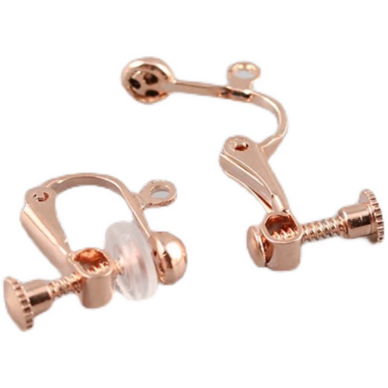 Дужки для ушей, серьги, материал, 18 карат, без piercing, handmade