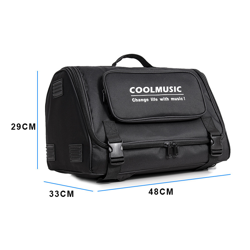 Speakers, handheld universal linen bag for traveling, backpack