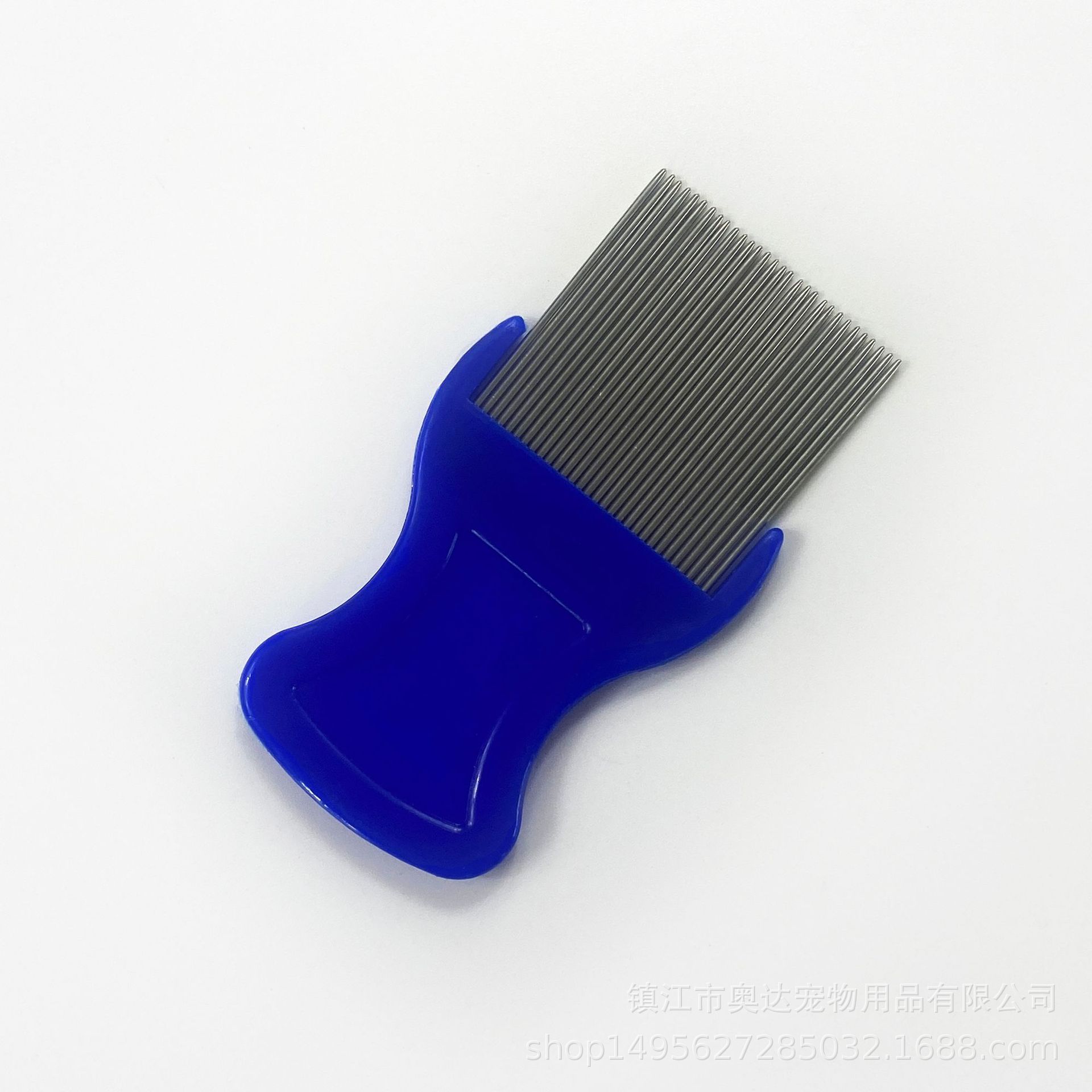 Directo de fábrica suministros Para Mascotas larga aguja de eliminación de piojos aguja peine gato y perro de limpieza de acero inoxidable peine de pulgas peine para mascotas