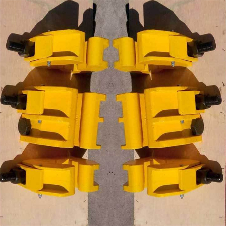 安好机械GWJ-60钢轨接头无孔夹紧装置 安装方法 无孔夹紧装置操作