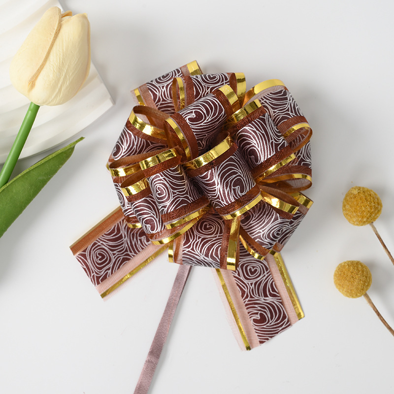 Transfronterizo tamaño medio 30 rosas de nieve esféricas de flores de Navidad regalo de flores de embalaje de flores de dibujo de cinta de flores de dibujo