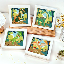 钻石画、皮画;DIY/数字油画;创意贴纸