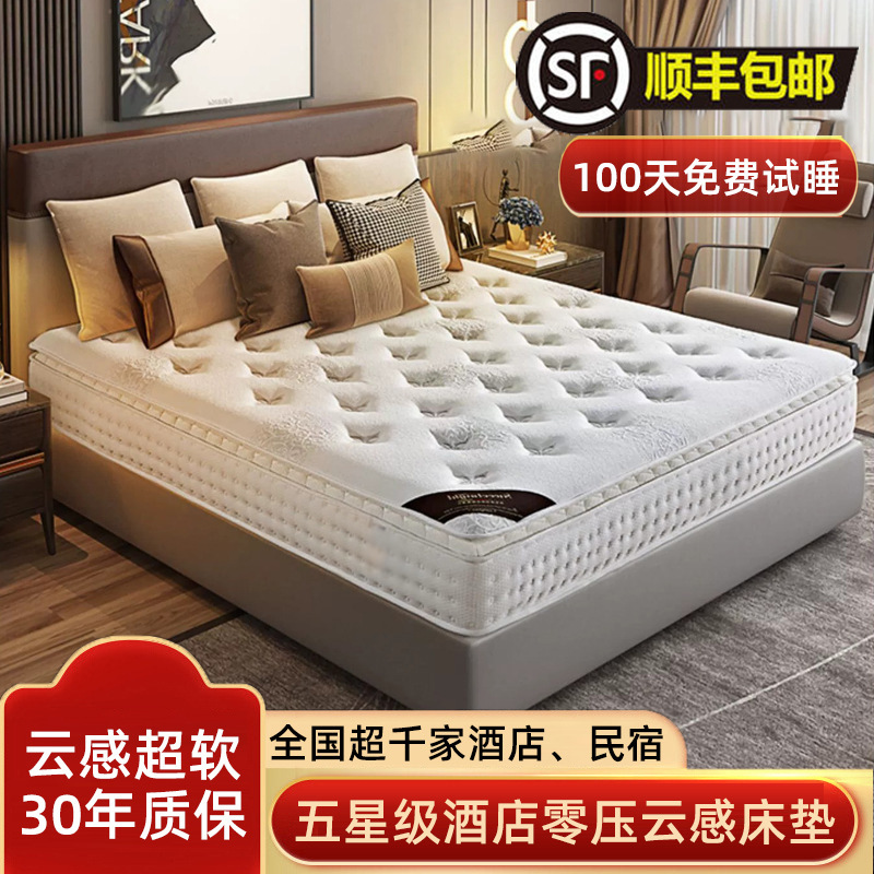 Five-Star Hotel Mattress Latex Independent Bag Spring Home Hilton Memory Foam Thick Apartment B&B Simmons Five-Star Hotel Mattress Latex Independent Bag Spring Home Hilton Memory Foam Thick Apartment B&B Simmons
