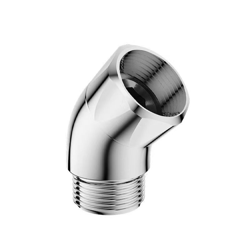 シャワー角度調節器手持ちシャワーヘッドアダプタ135度シャワーヘッド全銅活接続エルボ銅体|undefined