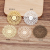 DIY Accessories manual 20*35mm Round Motif Gold/White K/ Bronze Specifications Jewelry parts