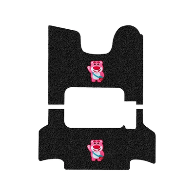 Xinghan CA200TT Electric Electric vehicle foot mat - emma-xinghan-ca200-three-wheel-foot-pad-pink-bear-comes-with-velcro