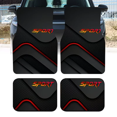 of Floor Mats, Modern and Simple – Avtomobil döşəmə paspasları - 331qcjd-14-3344cm-two-piece-set
