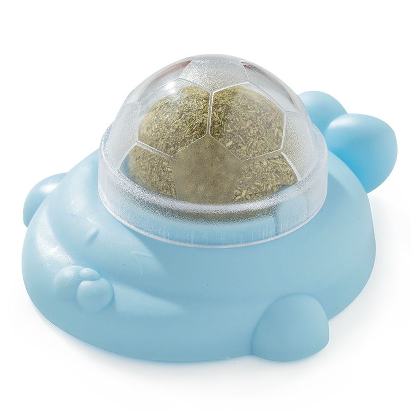 Gato de menta bola pegada en la pared juguetes para gatos auto-hi alivio de la aburrimiento artefactos de gato juguete para gatos mascotas muñecas para gatos al por mayor