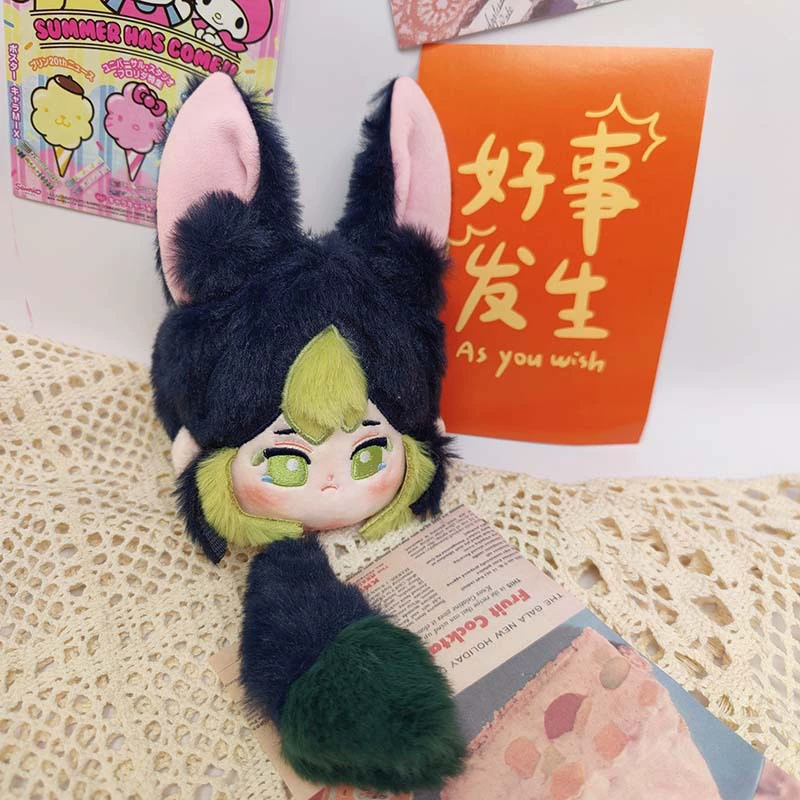 Genshin Impact, cotton keychain, doll, small backpack accessory, for beloved