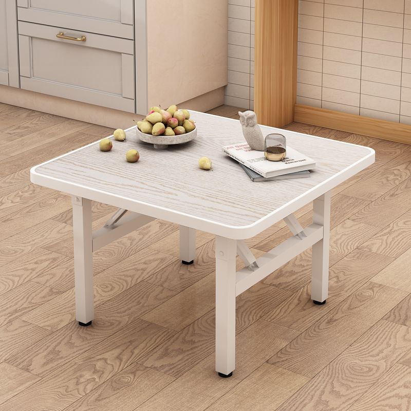 Mesa baja, mesa de comedor rectangular plegable, mesa de alquiler, mesa de dormitorio, mesa de piso pequeña, mesa simple, mesa cuadrada al aire libre image 15