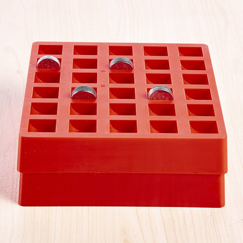 New Edition 1 Corner Coin Storage Box Bank Supermarket Special Coin Count Box Coin Box New Material 1 Corner Count Box