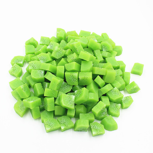 Simulated food strawberry kiwi banana fruit cut model salad platter cake DIY accessories decoration