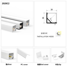 铝型材线条三角形小灯条led铝槽