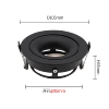 Round - black