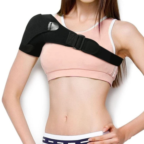 Amazon Breathable Pressure Exercise Shoulder Support with Adjustable Shoulder Strap, Unisex Fitness Shoulder Guard, Single Shoulder Anti-Trauma Protective Gear