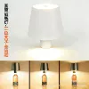 Cylinder wine bottle lamp-three-color light change-sleeve-white