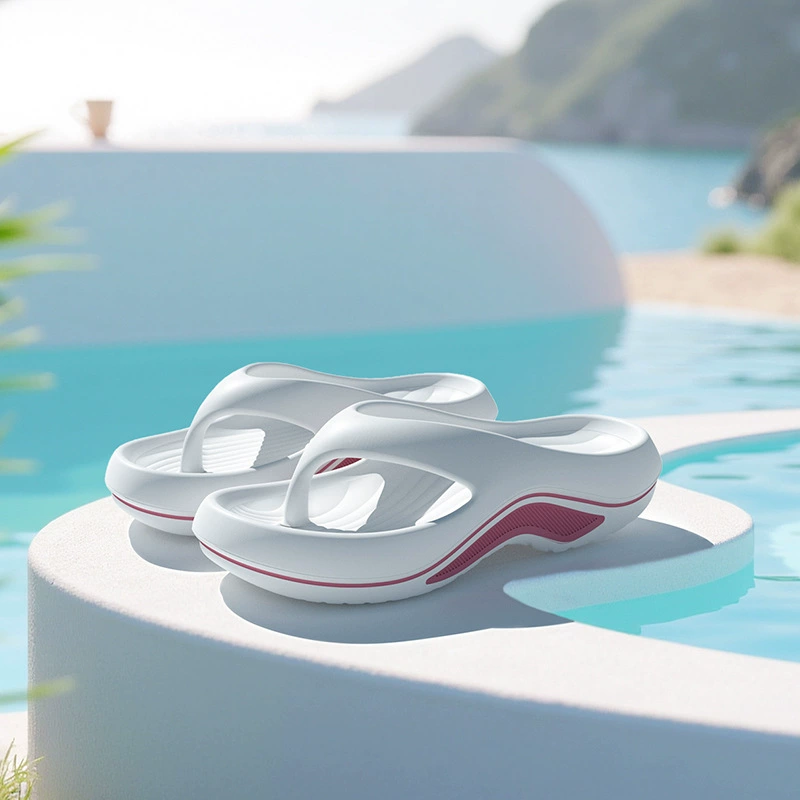 Мужские шлепанцы Корейские трансграничные шлепанцы для пар, женские спортивные шлепанцы на мягкой подошве, легкие шлепанцы на толстой подошве, оптовая продажа