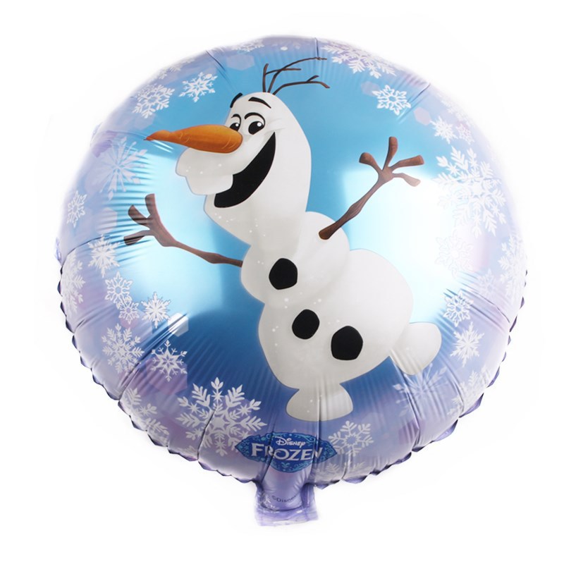 Round cartoon children's balloon heart shaped