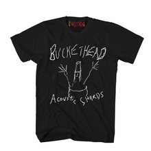 BUCKETHEAD AcousticShards布莱恩卡罗尔桶哥摇滚吉他手短袖T恤男