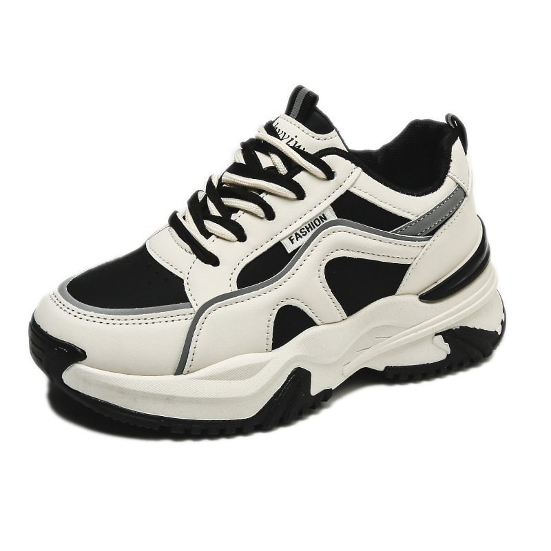 Lady Athletic Shoes Tennis Shoes Sneakers Canvas Rubber Sole Slip Resistant Versatile Lightweight Footwear_voghion.com