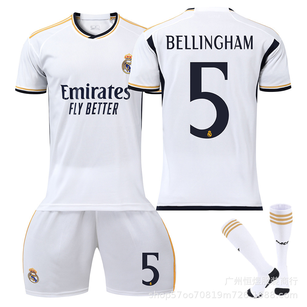 24 real madrid main number 5 + socks