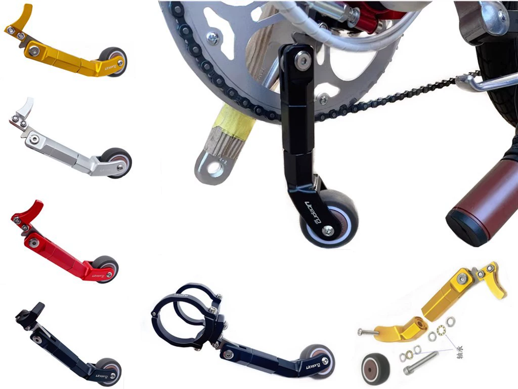 Складное колесо Litepro, большое популярное складное колесо 412, Вспомогательное колесо, толкающее колесо метро P247