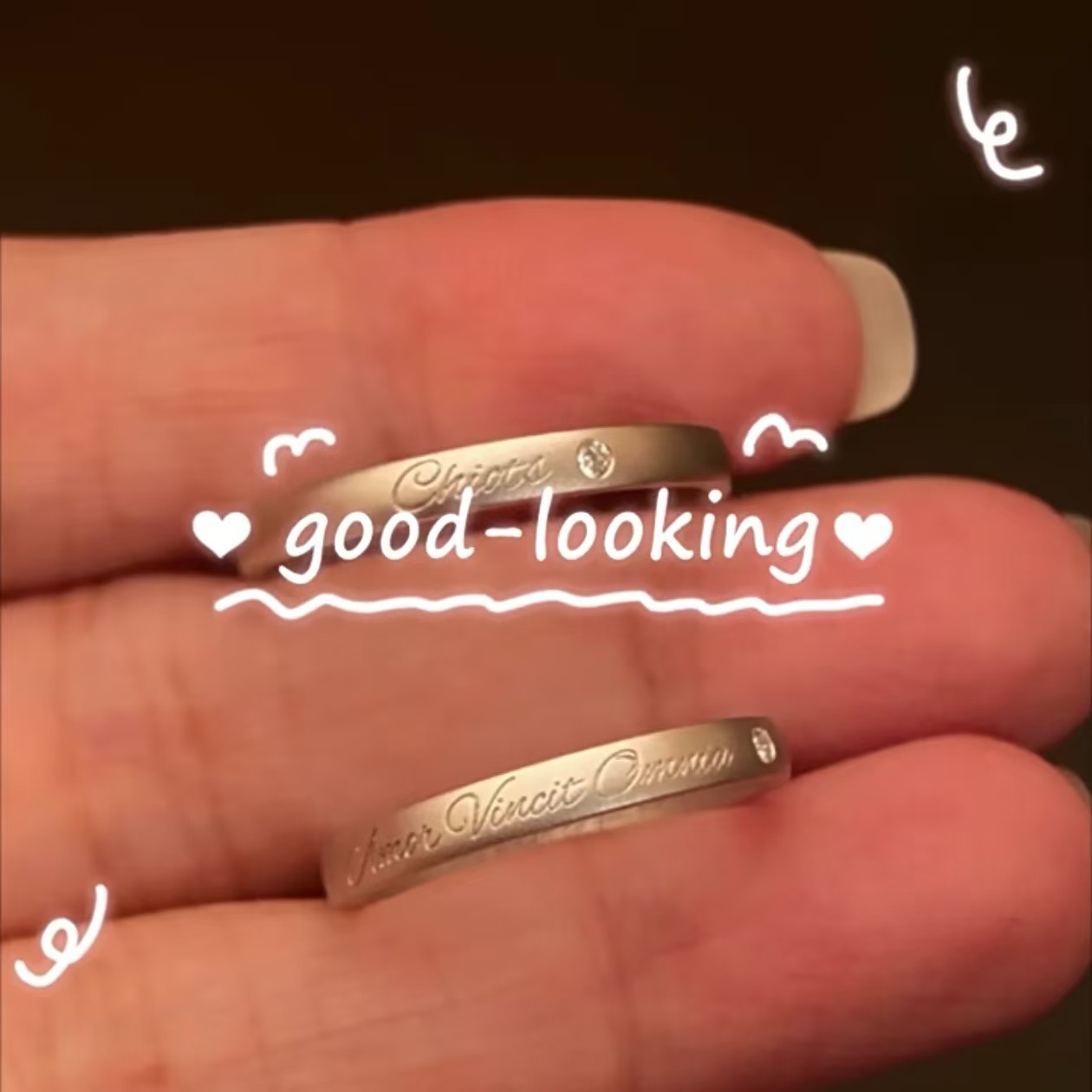 Anillos Lisos para Pareja de Aleación image 2