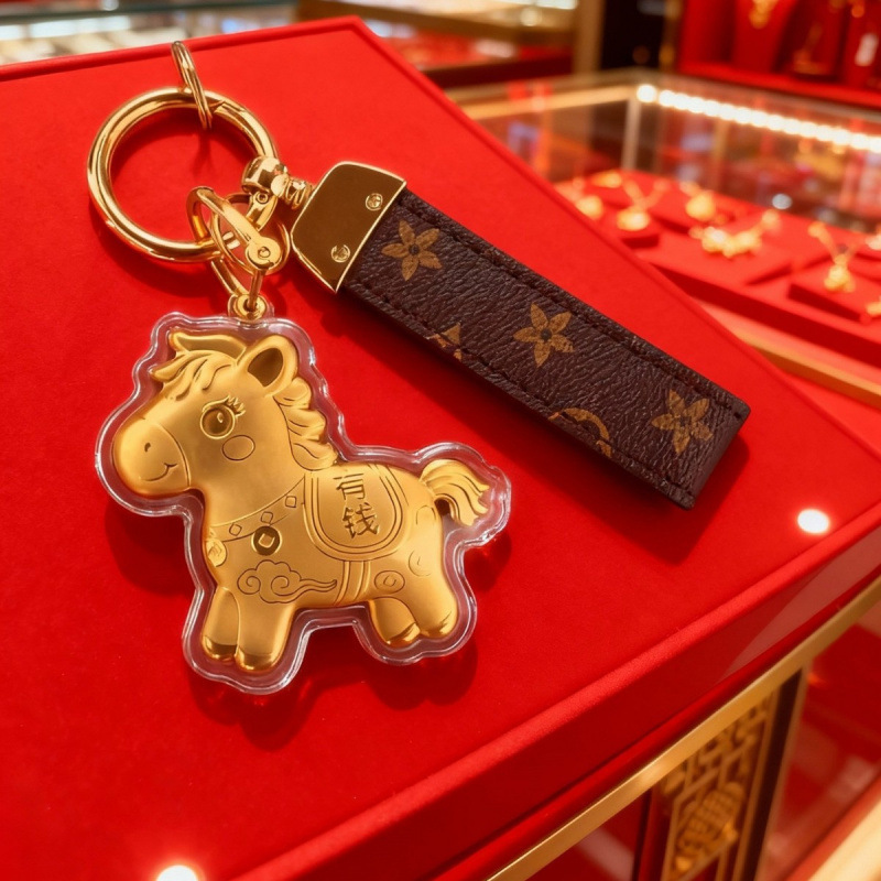 The Most Popular Item in the Year of the Horse: Get Rich Immediately, Get Rich Immediately, Get Rich Immediately, Mobile Phone Keychain, Mobile Phone Lanyard, Gold Bag Pendant