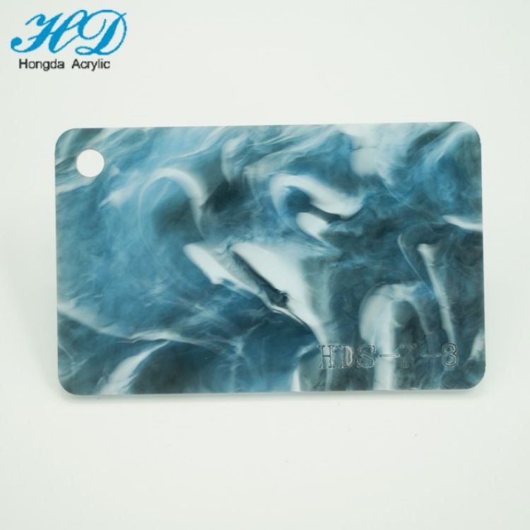 【厂家直销】源头工厂高品质亚克力半透单面云石板PMMA有机玻璃板