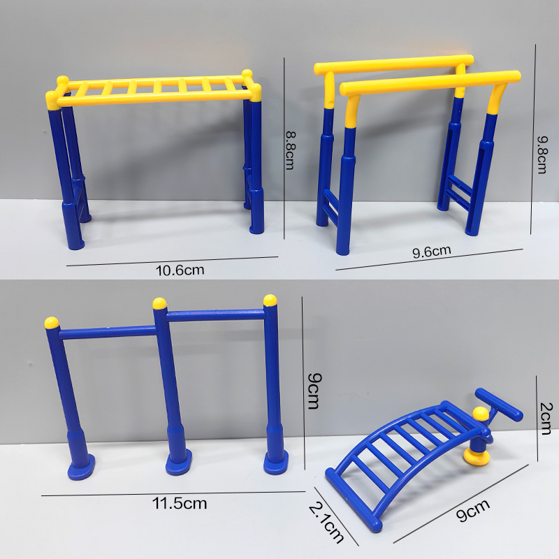 30개의 싱글 및 평행봉 4종 세트[opp bag]