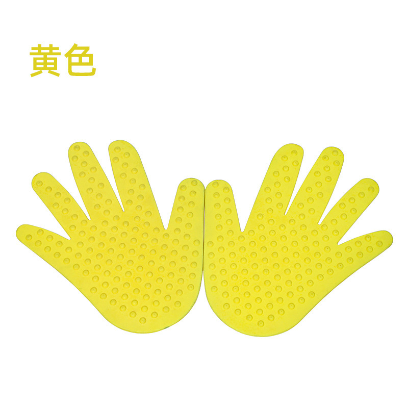 幼稚園の屋外スポーツおもちゃと器具、子供用スポーツ用品、手と足の協力ボードゲーム、ゴム製の手と足|undefined
