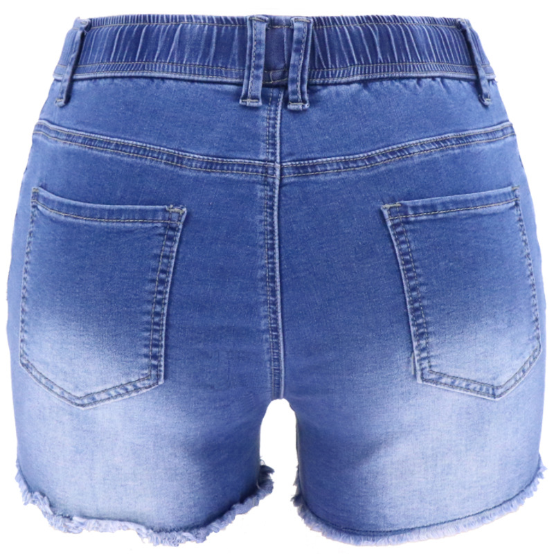 Novedades de verano 2025, fabricante de jeans para mujer, disponibles ahora en Amazon y eBay, elásticos, con cordón, de talle alto, ajustados, rotos y lavados.