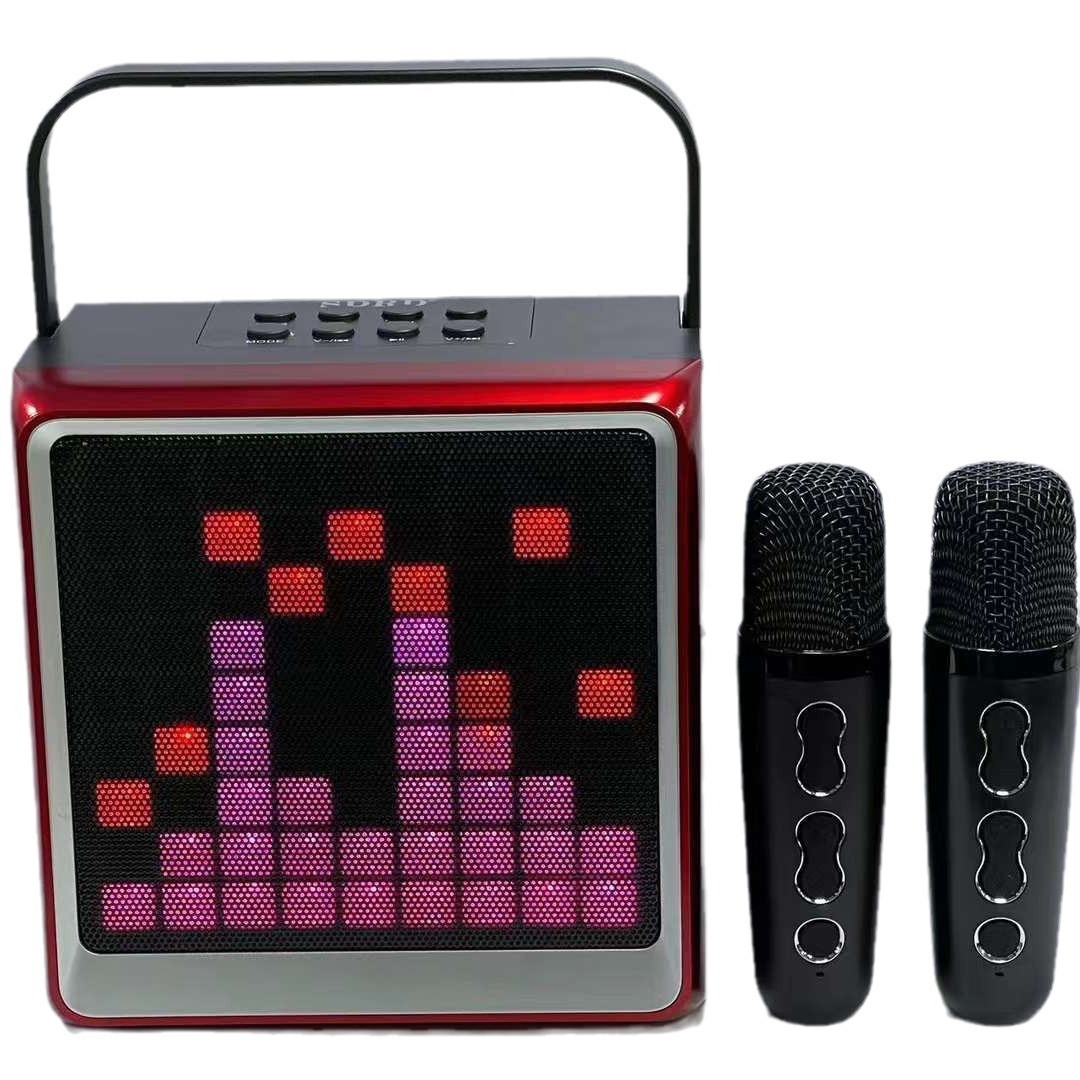 SD509 Bluetooth With Hidden Microphone, Portable Wireless Outdoor Camping Entertainment Karaoke Mobile Phone Singing_voghion.com